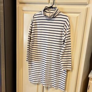 Vineyard Vines Navy and White Striped Dress